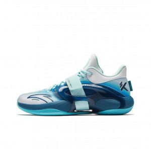 Anta KT Splash 5V2 Basketball Shoes White / Blue UK | 158AELPUH