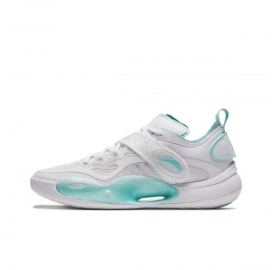 Anta KT Splash 6.0 Lite Basketball Shoes White / Blue UK | 856CLOSYM