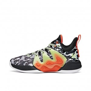 Anta KT “The Mountain 1.0” Low Actual Basketball Shoes Black / Grey UK | 360JQRNKW