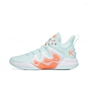 Anta KT “The Mountain 1.0” Low Basketball Shoes Blue UK | 831BMWONZ