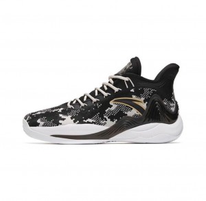 Anta KT The Mountain 2.0 Basketball Shoes Black Grey UK | 780YCKRBH