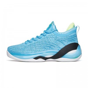 Anta Klay Thompson KT7 “Turn The Waves” Low Basketball Shoes Blue / Yellow / White UK | 092IJTSFU