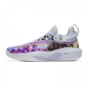 Anta Klay Thompson KT8 JOURNEY Basketball Shoes Lavender UK | 146AYFXSI