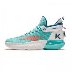 Anta Klay Thompson KT9 LIGHT TO TRAVEL Basketball Shoes Blue / Dark Grey UK | 697UJFQLA