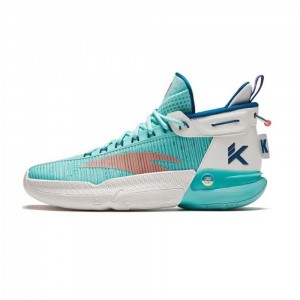 Anta Klay Thompson KT9 Spring Basketball Shoes Green / White UK | 176IKVEML