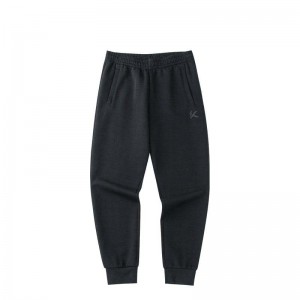Anta Klay Thompson Knit Track Pants Black UK | 712MEZFDY