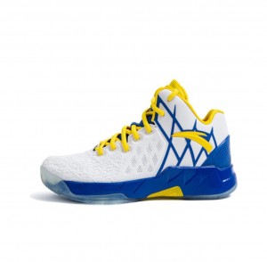 Anta Klay Thompson Kt1 Pro “Warrior” Basketball Shoes White / Blue UK | 394PRDCLU