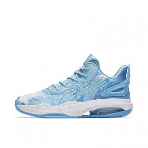 Anta Klay Thompson Kt3 Team 2.0 Basketball Shoes Light Green Blue UK | 162LAHPZQ