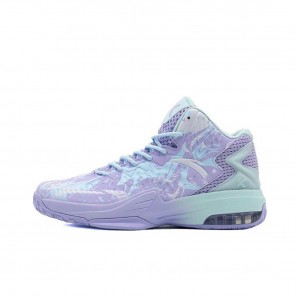 Anta Klay Thompson Kt3 Team Basketball Shoes Purple / Blue UK | 641SPNDOQ