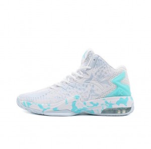 Anta Klay Thompson Kt3 Team Basketball Shoes White / Blue UK | 140AZVLNP