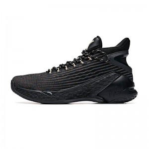 Anta Klay Thompson Kt4 Final “Away” Basketball Shoes Balck UK | 983WAJLXN