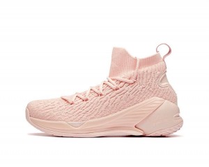 Anta Klay Thompson Kt4 “Valentine's Day” Basketball Shoes Pink UK | 276VMKETI