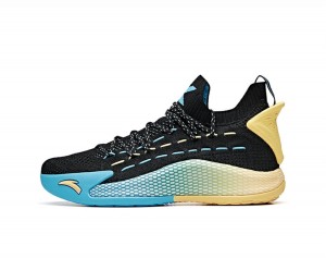 Anta Klay Thompson Kt5 Low “Away” Basketball Shoes Balck UK | 910CNLHDJ