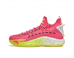 Anta Klay Thompson Kt5 Low “Dragon Fruit” Basketball Shoes Rose UK | 417BAQRZN