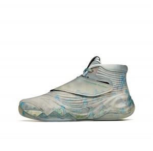 Anta Klay Thompson Kt6 Basketball Shoes Grey UK | 852HFSGYR