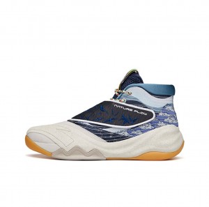 Anta Klay Thompson Kt6 Chinese Valentine's Day Basketball Shoes White / Navy UK | 306PNFBRE