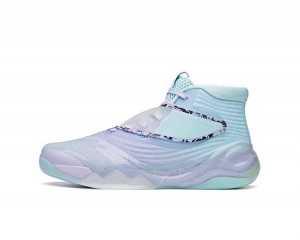 Anta Klay Thompson Kt6 “Floating Clouds and Flowing Water” Basketball Shoes Light Blue / Lavender UK | 509BTNKCP
