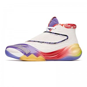 Anta Klay Thompson Kt6 "Happy New Year" Basketball Shoes White / Purple UK | 734LTSBEV