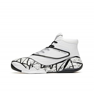 Anta Klay Thompson Kt6 High “NIJIGEN” Basketball Shoes White / Black UK | 530FLNMDS