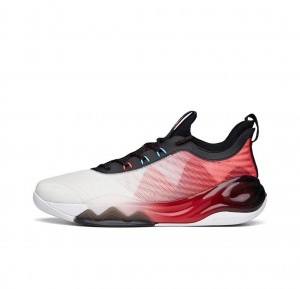 Anta Klay Thompson Kt6 Low "Chinese team" Basketball Shoes Balck / White / Red UK | 384KFXYQU