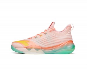 Anta Klay Thompson Kt6 Low “Flamingo” Basketball Shoes Pink UK | 754DCMPFU