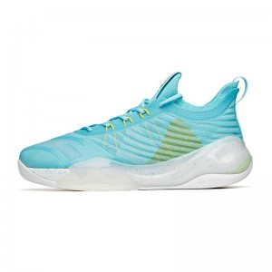 Anta Klay Thompson Kt6 Low "South Coast Blue" Basketball Shoes Blue / White UK | 109QCVZMD
