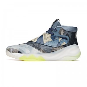 Anta Klay Thompson Kt6 "Stand Your Ground" Basketball Shoes Blue / Grey /White UK | 583PLGRBY