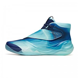 Anta Klay Thompson Kt6 "Water Rhyme" Basketball Shoes Turquoise / Blue UK | 653HCFPUO