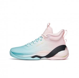 Anta Klay Thompson Kt7 "Bahamas" Basketball Shoes Blue / Pink UK | 705BPGQTN