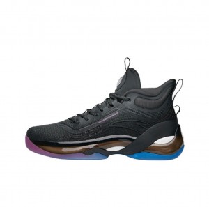 Anta Klay Thompson Kt7 "Dark Night Storm" Basketball Shoes Balck UK | 581UPTZVG