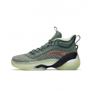 Anta Klay Thompson Kt7 “Dragon Boat Festival” Basketball Shoes Olive UK | 047EANPIK