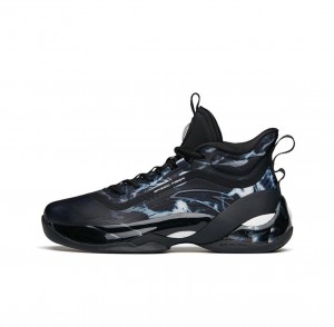 Anta Klay Thompson Kt7 “Ink and wash” Basketball Shoes Balck UK | 501UTRJPX