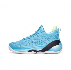 Anta Klay Thompson Kt7 Low "Wave" Basketball Shoes Blue UK | 016FWHIZG