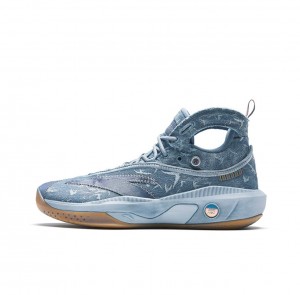 Anta Klay Thompson Kt8 "Chinese Valentine's Day" Basketball Shoes Blue UK | 628BKUGCT