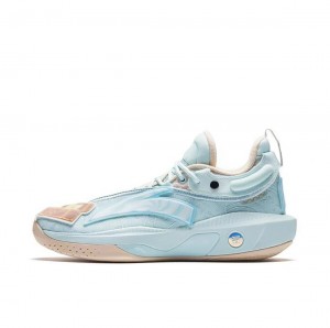 Anta Klay Thompson Kt8 "Klay Tang" Basketball Shoes Blue UK | 378QUWRYJ