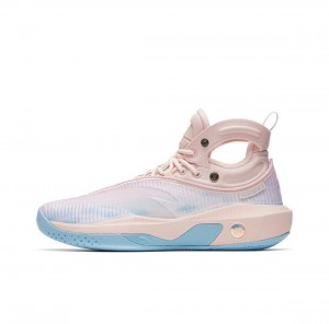 Anta Klay Thompson Kt8 "LA" Basketball Shoes Pink UK | 735HEUJVT