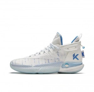 Anta Klay Thompson Kt9 Basketball Shoes White / Blue UK | 705OUSBLW