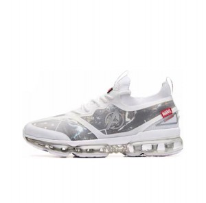 Anta Marvel Avengers SEEED Air Cushion Low Running Shoes White / Grey UK | 982MFHDZV