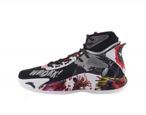 Anta Marvel Kt5 Deadpool Running Shoes Balck / White / Red UK | 097BLMTHA