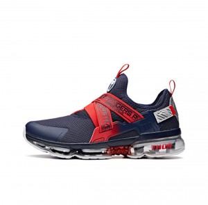 Anta Marvel Seeed “Thor” Running Shoes Navy / Red UK | 893TUSGWX