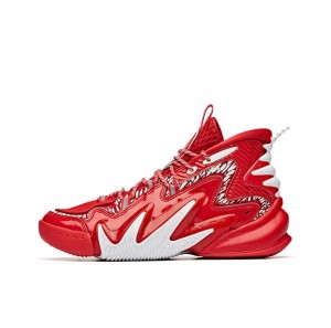 Anta Marvel Shock Wave 2.0 Running Shoes Red / White UK | 703JVXPYG