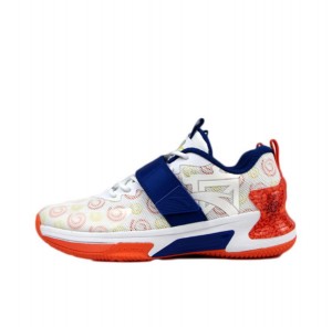Anta NARUTO Shock The Game 5 Sweep 3 Uzumaki Naruto Basketball Shoes White / Blue / Red UK | 792YTZGSF