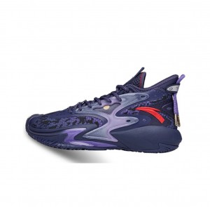 Anta Naruto Shock Wave 3.0 Sneakers Purple UK | 594QGFNHX