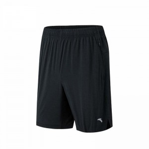 Anta Running Shorts Balck UK | 940RFUSHN