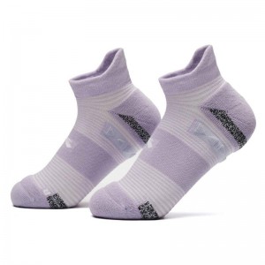 Anta Running Socks White / Purple UK | 478DSYPZK