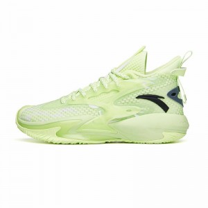 Anta Shock Wave 3.0 Basketball Shoes Green UK | 013AIQXEV