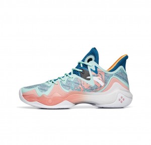 Anta Shock Wave 4 Basketball Shoes Multicolor UK | 906GJXMHA