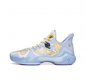 Anta Shock Wave 4 Basketball Shoes Purple UK | 857PREYSJ