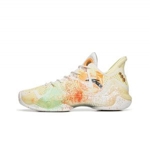 Anta Shock Wave 4 Basketball Shoes Yellow UK | 763KGMBIV