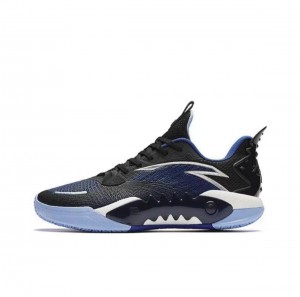 Anta Shock Wave 5 TD V2 Basketball Shoes Blue UK | 621WSLDMI
